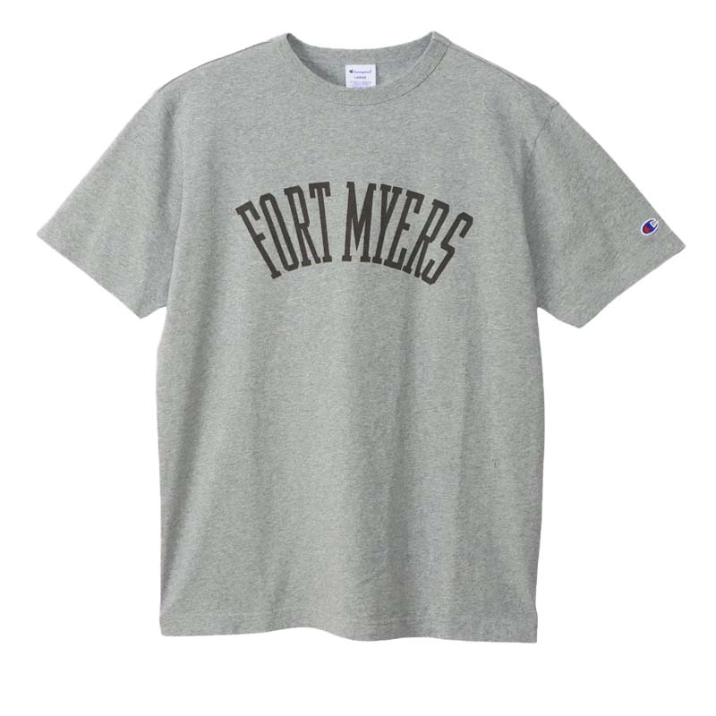 PGG グレー ショートスリーブシャツ Champion チャンピオン ショートスリーブTシャツ(グレー): 通常