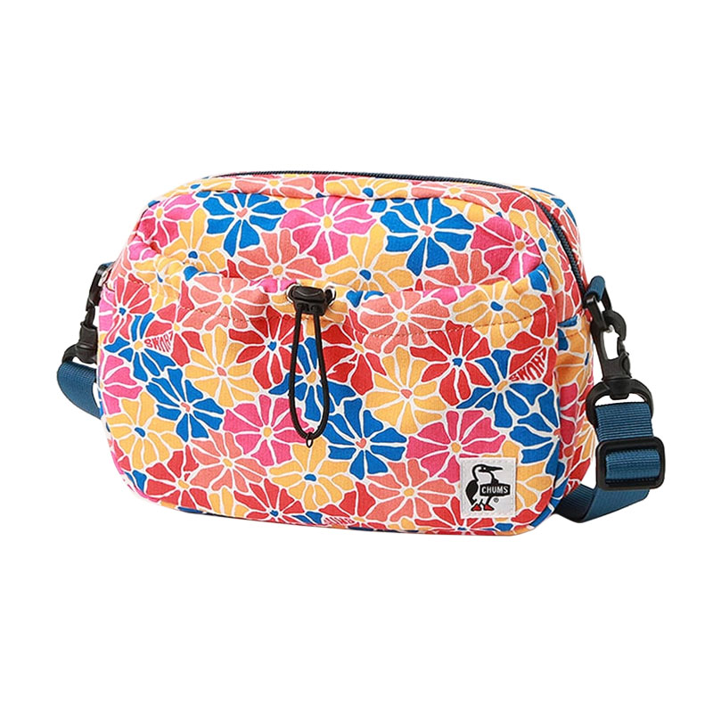 CHUMS（チャムス） ギャザーショルダーポーチスウェット 肩下げ