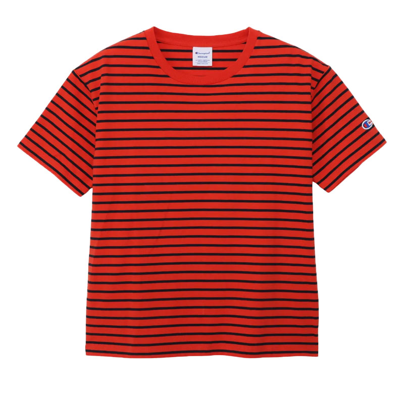 Champion（チャンピオン） ボーダーショートスリーブポケットTシャツ