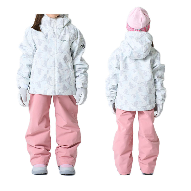 大人気 キッズ ジュニア ユース レディース スノーボード セット 138cm ニーマ キッズ トドラースキーウエア 上下セット スキー スノーボード