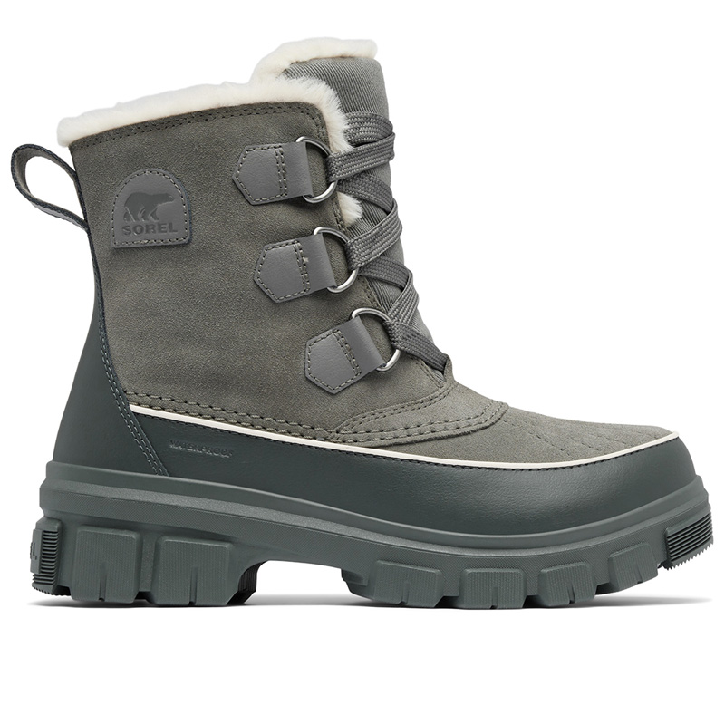 ✨完売品　ソレル　ウインター　ボワ　ブーツ　防水フルグレインレザー 26cm 黒 SOREL（ソレル） ブーツ レディース 防水 スノーブーツ 滑らない 防滑