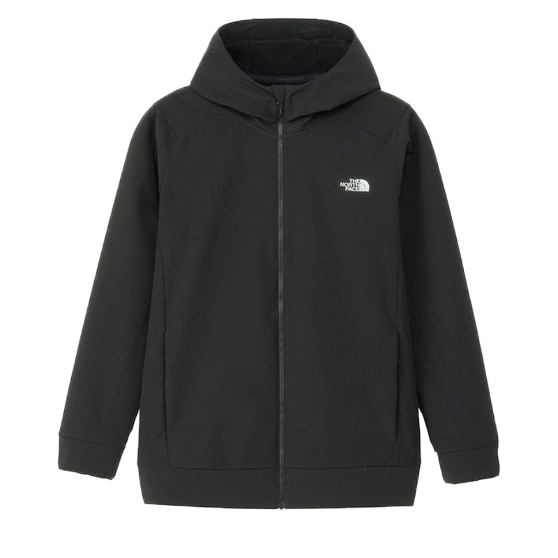 2025年秋新作 ザ・ノース・フェイス エイペックスサーマルフーディ メンズ ソフトシェルジャケット パーカー ブラック NL72583-K THE NORTH FACE（ザ ノースフェイス） エイペックスサーマルフーディ