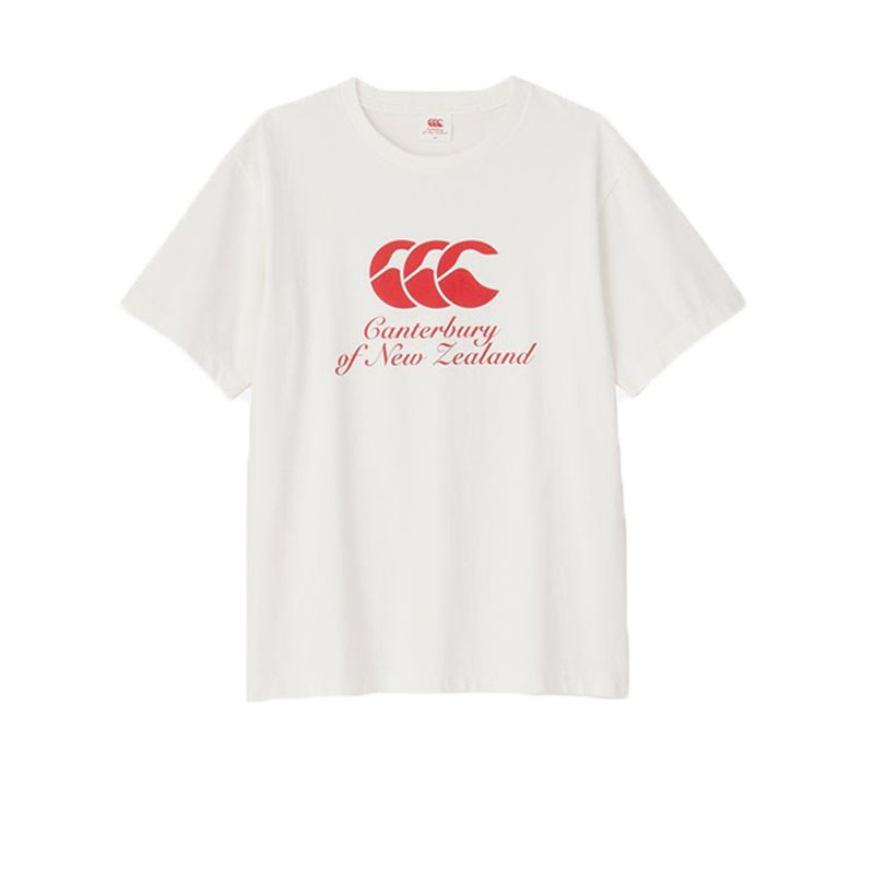 カンタベリー ショートスリーブティーシャツ メンズ 半袖Ｔシャツ コットン ロゴ カジュアル アウトドア スポーツ 普段着 ラグビー RA34122 Canterbury 2024春夏｜ebisuya-sp｜02