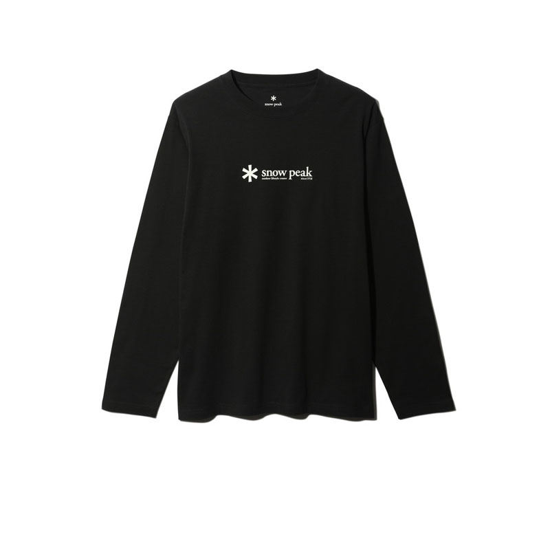 スノーピーク ソフトコットンロゴ長袖T メンズレディース Ｔシャツ ロゴＴ オールシーズン アウトド...