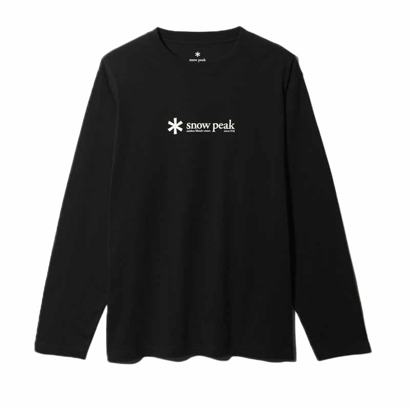 売れ筋商品|||スノーピーク ソフトコットン ロゴ ロングスリーブTシャツ メンズ レディース 長袖 シンプル アウトドア カジュアル フェス SW-25SU401  peak 2025春夏 snow peak スノーピーク ソフトコットン ロゴ ロングスリーブT