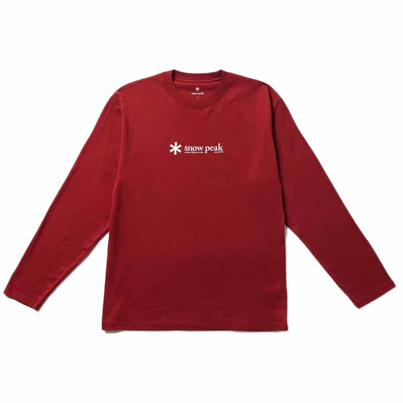 売れ筋商品|||スノーピーク ソフトコットン ロゴ ロングスリーブTシャツ メンズ レディース 長袖 シンプル アウトドア カジュアル フェス SW-25SU401  peak 2025春夏 snow peak スノーピーク ソフトコットン ロゴ ロングスリーブT