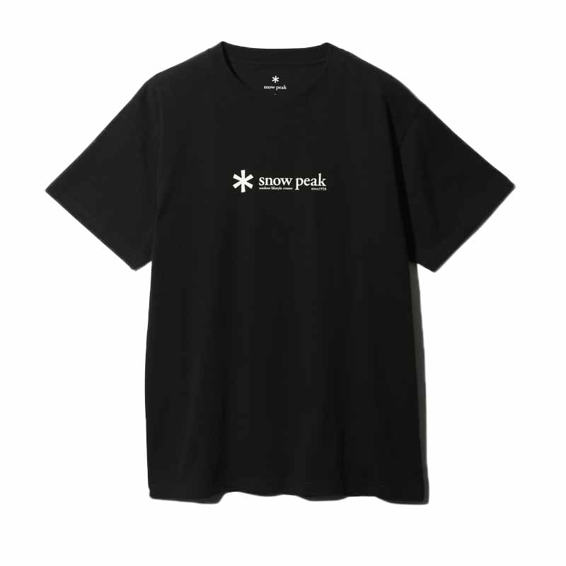 売れ筋商品|||スノーピーク ソフトコットンロゴショートスリーブＴシャツ 半袖 メンズ レディース シンプル アウトドア カジュアル フェス TS-25SU401  peak 2025春夏 snow peak スノーピーク ソフトコットンロゴショートスリーブT