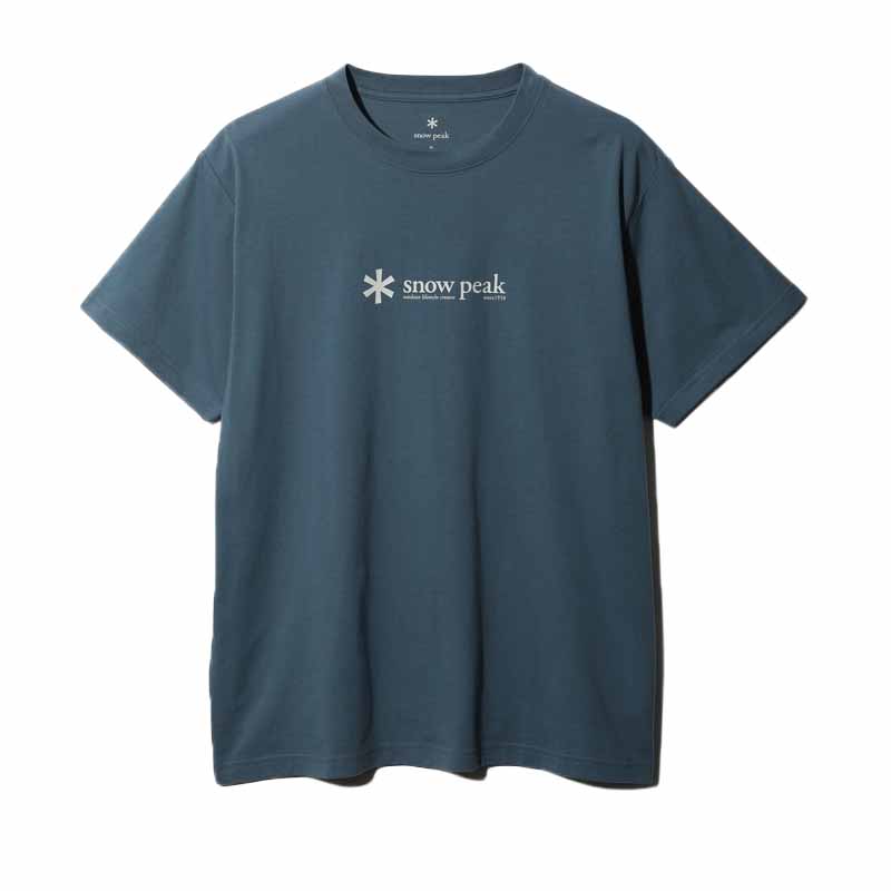 売れ筋商品|||スノーピーク ソフトコットンロゴショートスリーブＴシャツ 半袖 メンズ レディース シンプル アウトドア カジュアル フェス TS-25SU401  peak 2025春夏 Soft Cotton Logo Short Sleeve T-Shirt （ソフトコットンロゴ