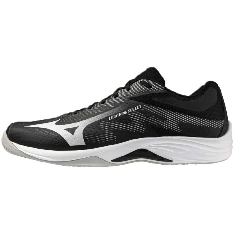 D*i様 Mizuno バレーボールシューズ ホワイト/ブラック MIZUNO（ミズノ） ライトニングセレクト バレーボールシューズ メンズ