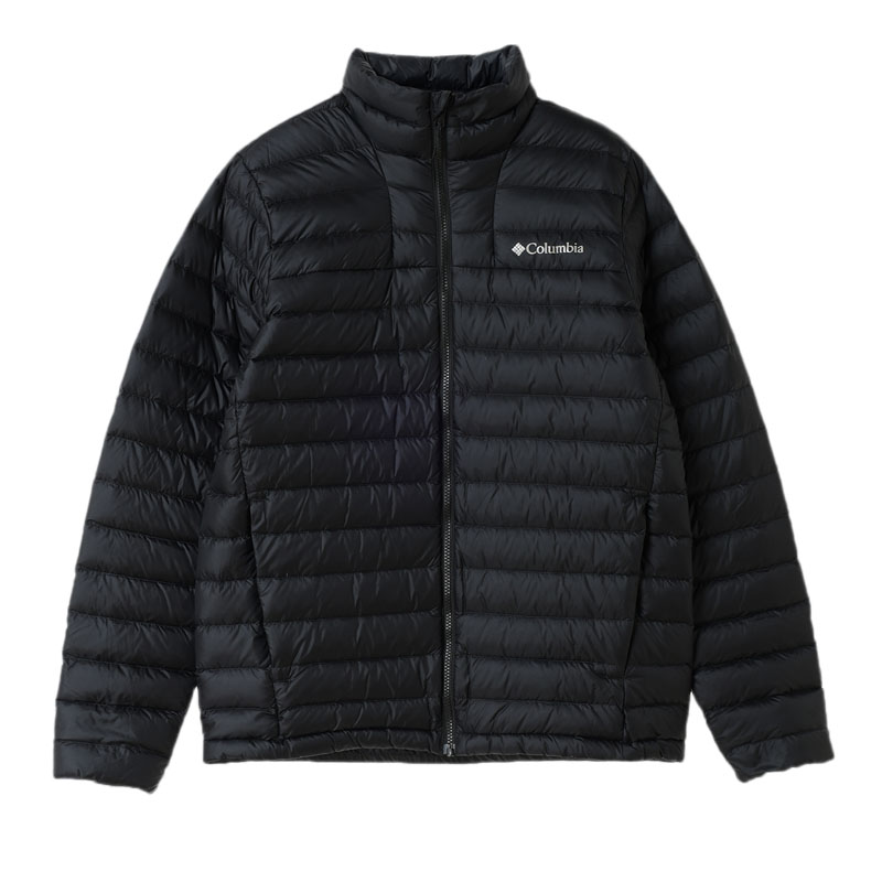 Columbia ブラック ダウンジャケット Columbia（コロンビア） コアライトダウンジャケット メンズ 中わた は