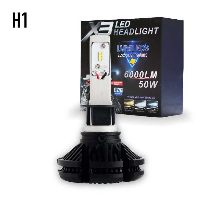 ヘッドライト LED 車検対応 h4 h7 h11 明るい 最強 バルブ h4 色 カラー 切替 バ...