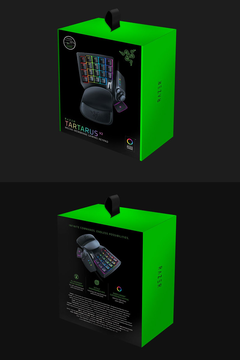 Razer（レイザー） ゲーミングキーパッド レーザー Tartarus V2 メカ