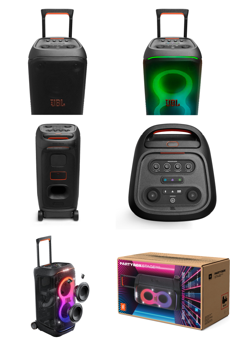 JBL PARTYBOX STAGE 320 ライティング機能搭載 Bluetooth 5.4