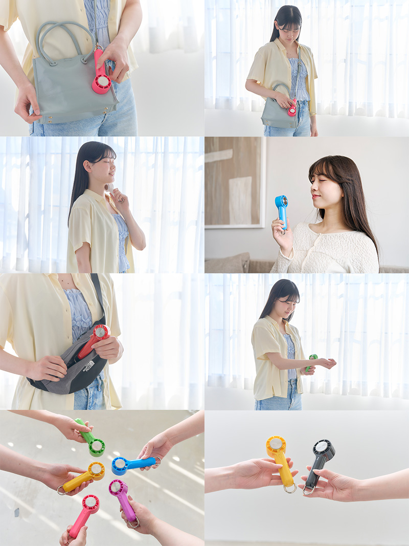 ELAiCE（エレス） iFan Pico Freeze 26 冷却プレート付き ミニハンディ
