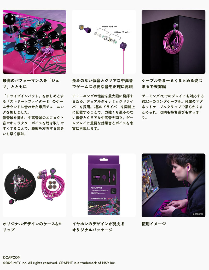 ASOBI GRAPHT THE DRIVE IMPACT Juri Edition ASG561-JUR-ONE 有線