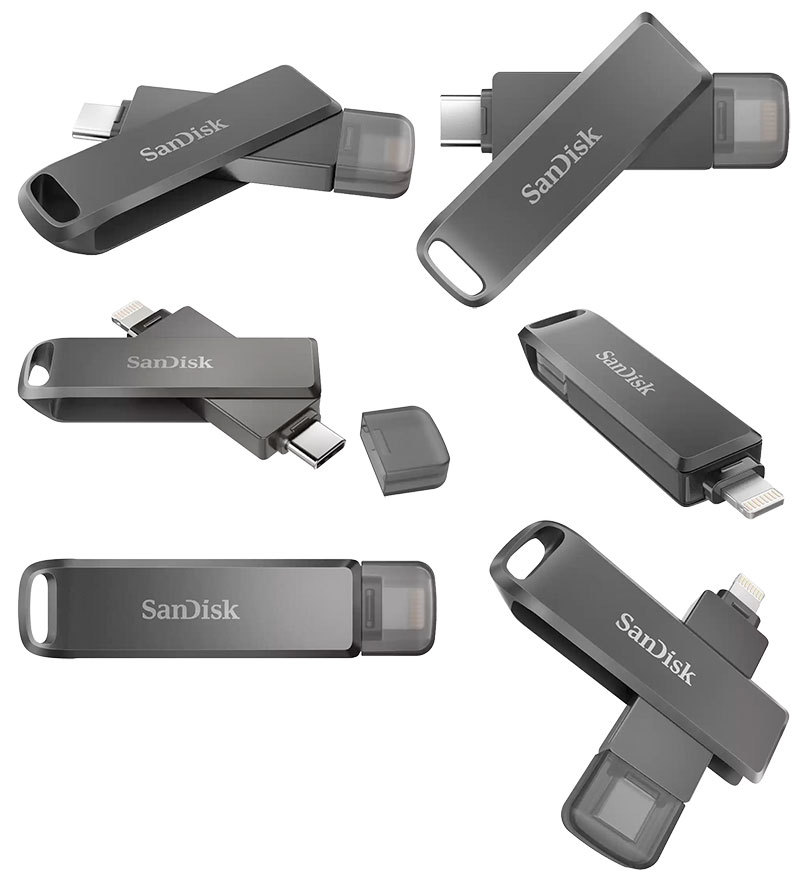 SanDisk サンディスク 256GB iXpand Flash Drive Luxe