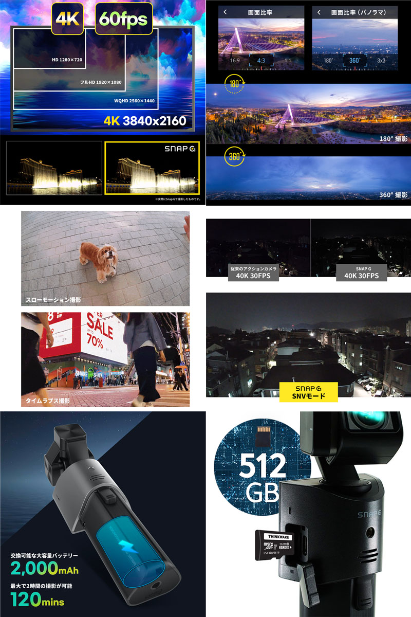 THINKWARE シンクウェア SNAP G Creator Prime パッケージ