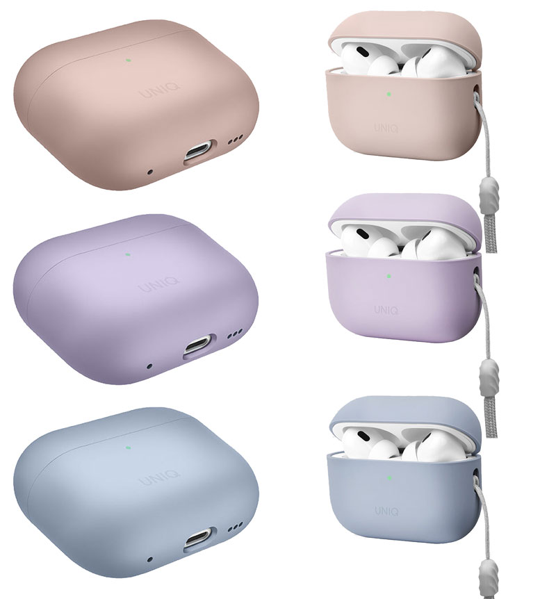 国内外の人気国内外の人気UNIQ ユニーク AirPods Pro 第2世代 シリコンケース LINO ラベンダー  UNIQ-AIRPODSPRO2-LINOLAV ネコポス不可 イヤホン