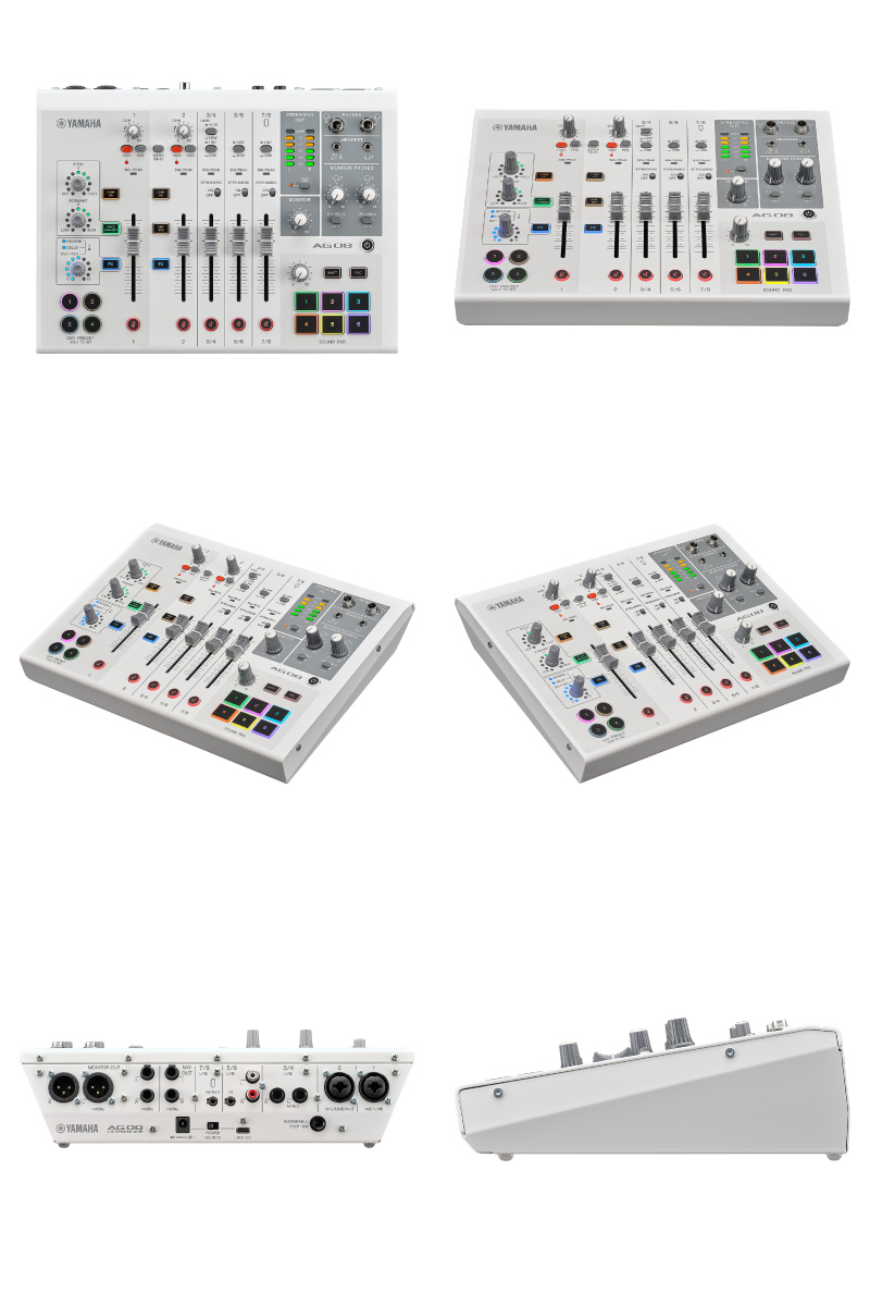 YAMAHA（ヤマハ） AG08 8チャンネル ライブストリーミングミキサー