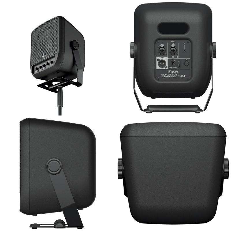 YAMAHA ステレオパワーアンプ 100a YAMAHA（ヤマハ） YAMAHA STAGEPAS 100 ポータブルPAシステム 100W
