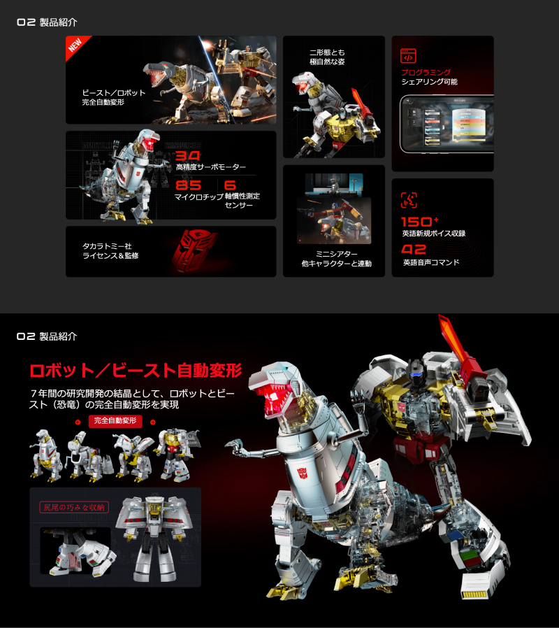 ROBOSEN Flagship Grimlock フラッグシップ グリムロック ホビー