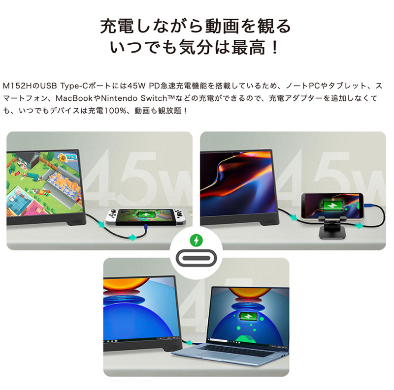 GeChic On−Lap 1101H  USB給電モバイルモニタ GeChic On−Lap 1101H USB給電モバイルモニタ