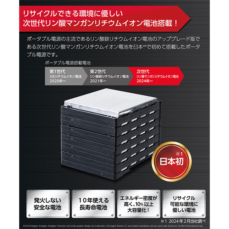 Energizer（エナジャイザー） エナジャイジャー Portable Power