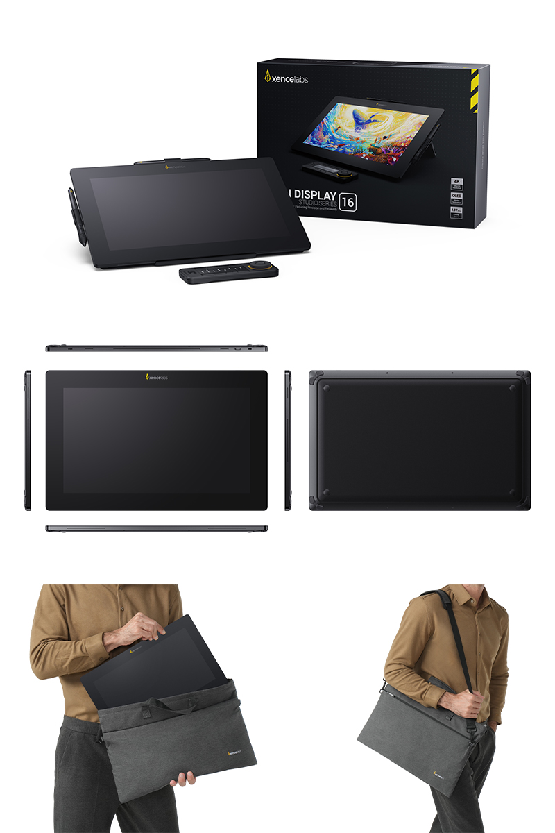 Xencelabs センスラボ ペンディスプレイ 16インチ バンドル LPH1612U-A