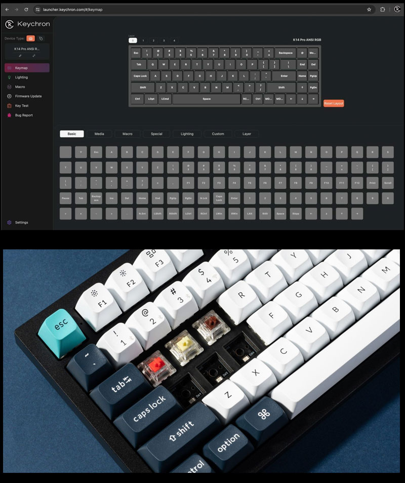 Keychron（キークロン） Keychron Q6 Max QMK/VIA シェルホワイト Mac
