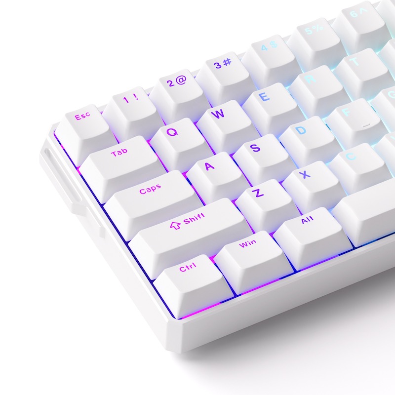 MonsGeek FUN60 Pro SP キーボード　白色 Amazon.com: MONSGEEK FUN60 Pro Rapid Trigger Gaming Keyboard