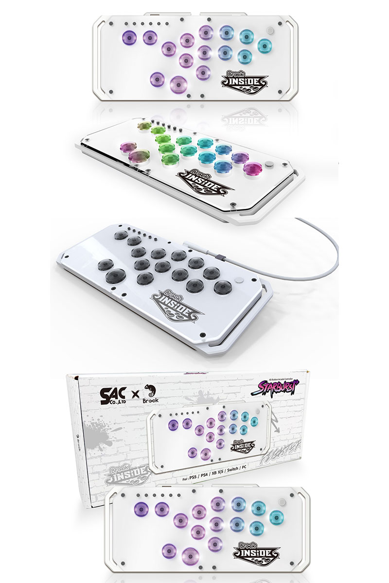 Brook ブルック Fighter Starburst PS5対応 有線 レバーレス