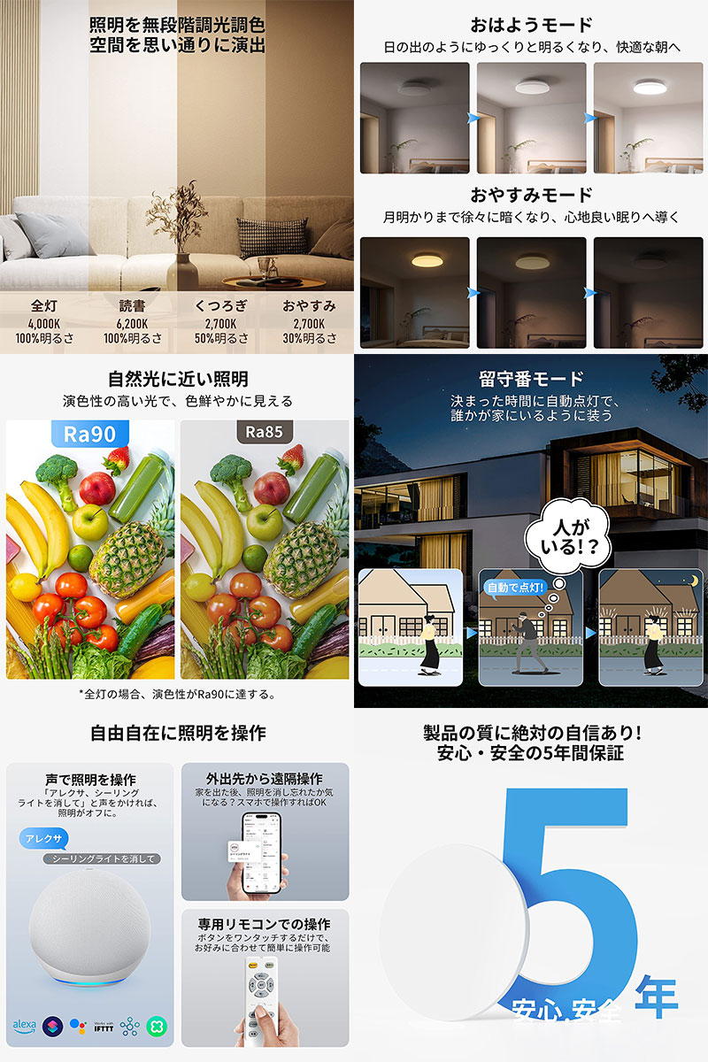 SwitchBot（スイッチボット） SwitchBot LEDシーリングライトプロ 8畳