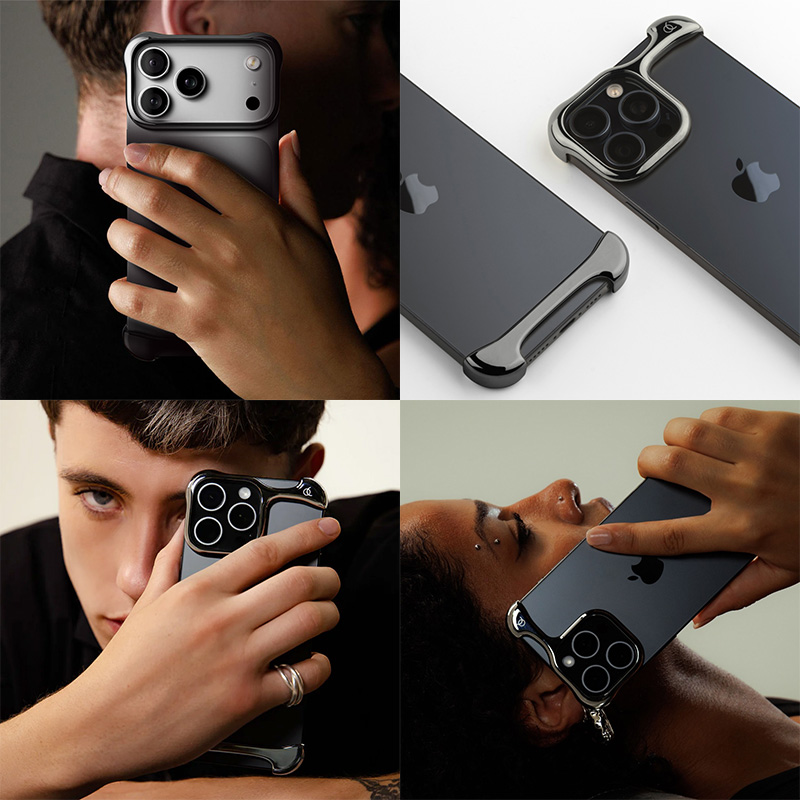 Arc アーク iPhone 17 Pro Max Pulse アルミバンパー グラファイト