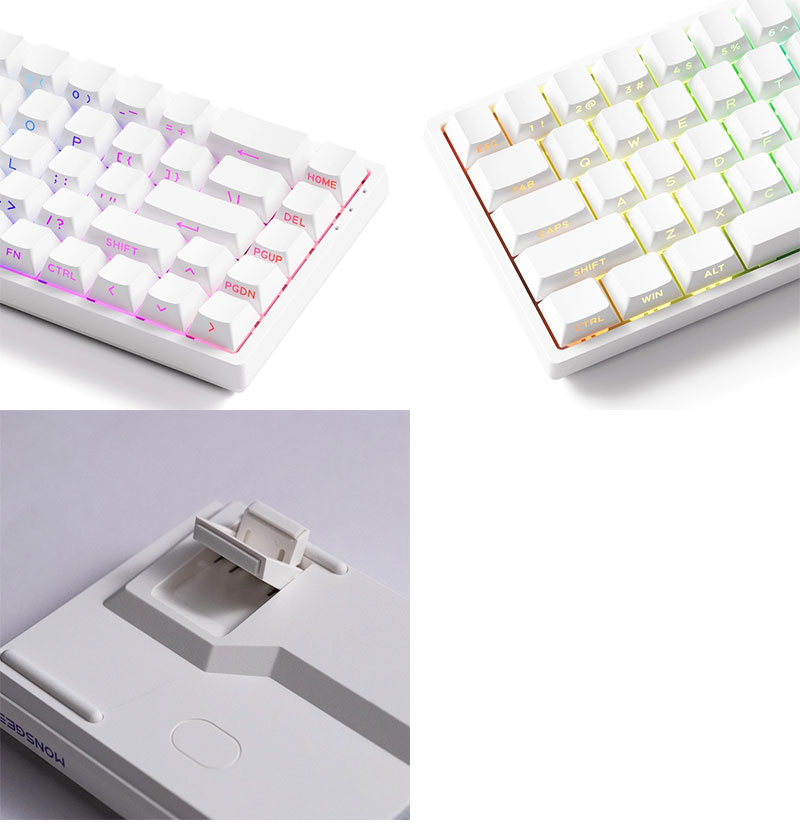 MONSGEEK MonsGeek FUN68 HE 有線 Glare ラピッドトリガー対応 65