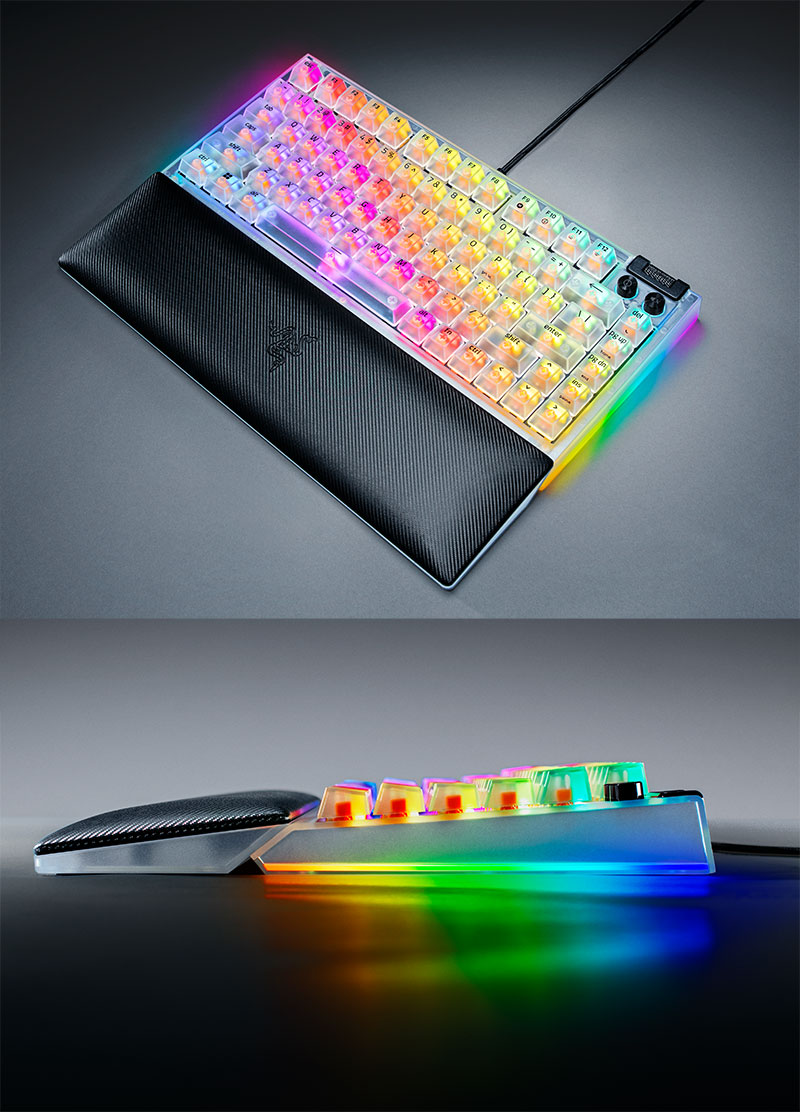 BlackWidow Razer V4 75% Orange Switch 英語配列 オレンジ軸 有線