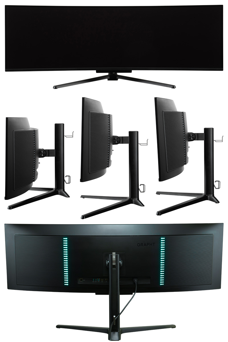 Team GRAPHT チームグラフト Gaming Monitor 49インチ超ウルトラワイド