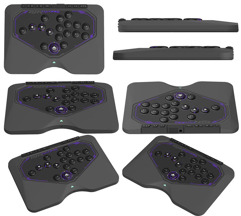 HJK HITPAD レバーレスコントローラー PC/NSW対応 GAMING エイチ