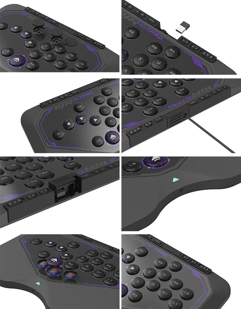 HJK GAMING エイチジェイケイ ゲーミング HITPAD PC/NSW対応 レバー