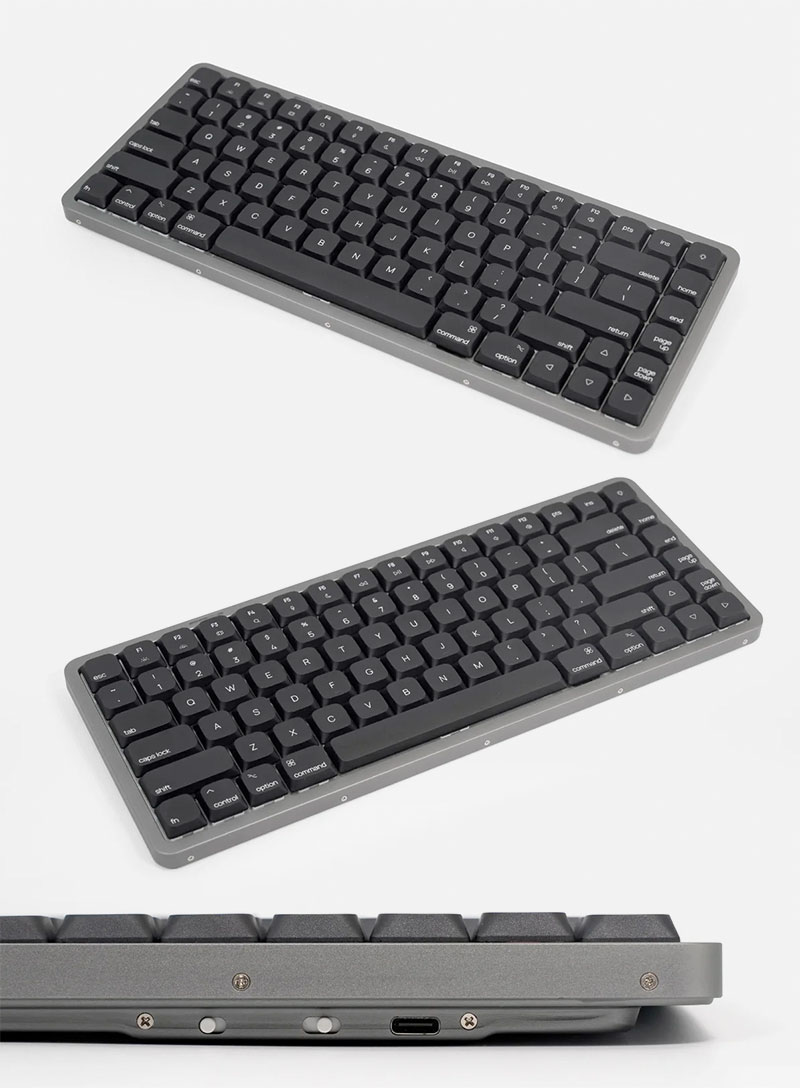 9月3日迄の出展 AKKO Air 01 75%キーボード Ink Black Akko Akko Air 01 キーボード Mac対応 ワイヤレス ロープロファイル
