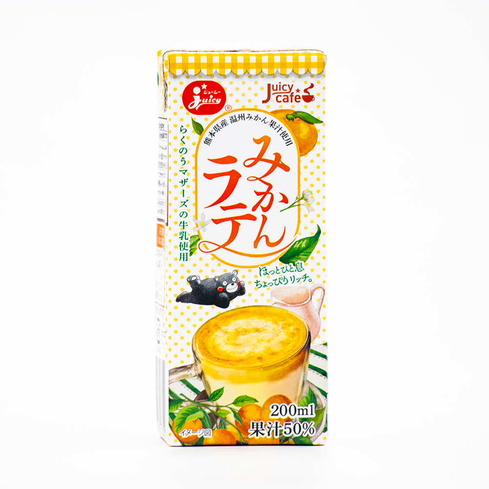 ジューシー みかんラテ [200ml紙×24本入] | 