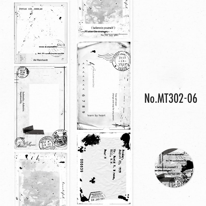 コラージュ 素材 マスキングテープ マステ シール カメラ フィルム