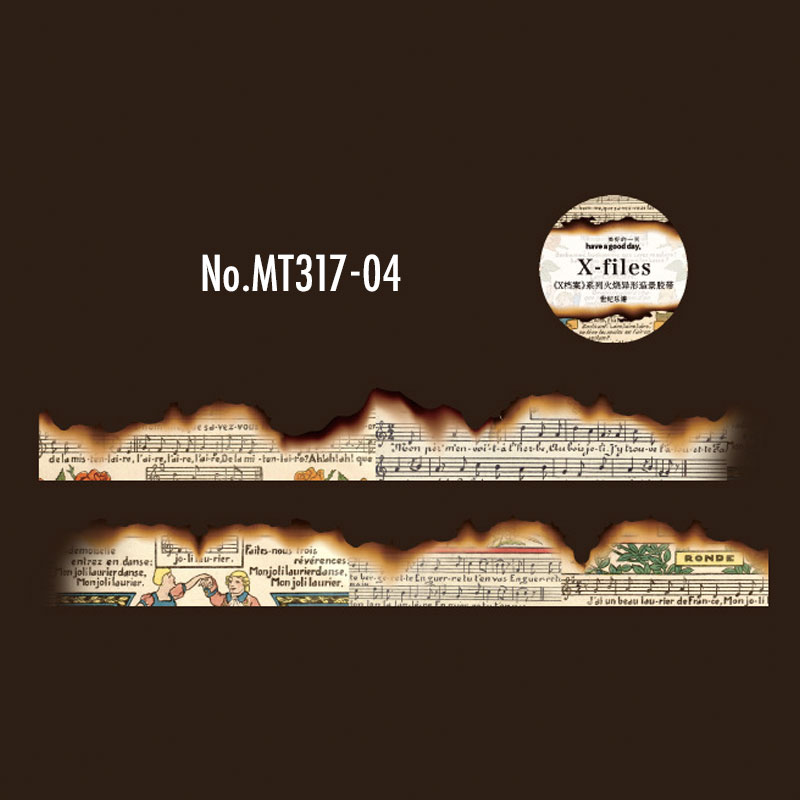 コラージュ 素材 ロールシール 楽譜 地図 英字新聞 ジャンクジャーナル