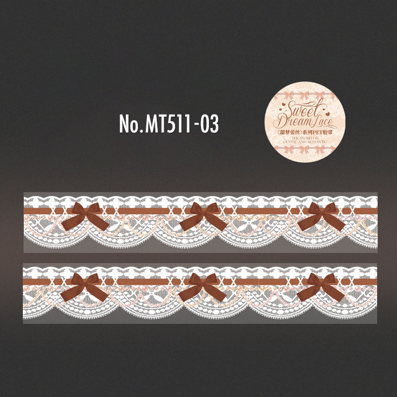 コラージュ 素材 マスキングテープ マステ リボン レース ピンク 黒