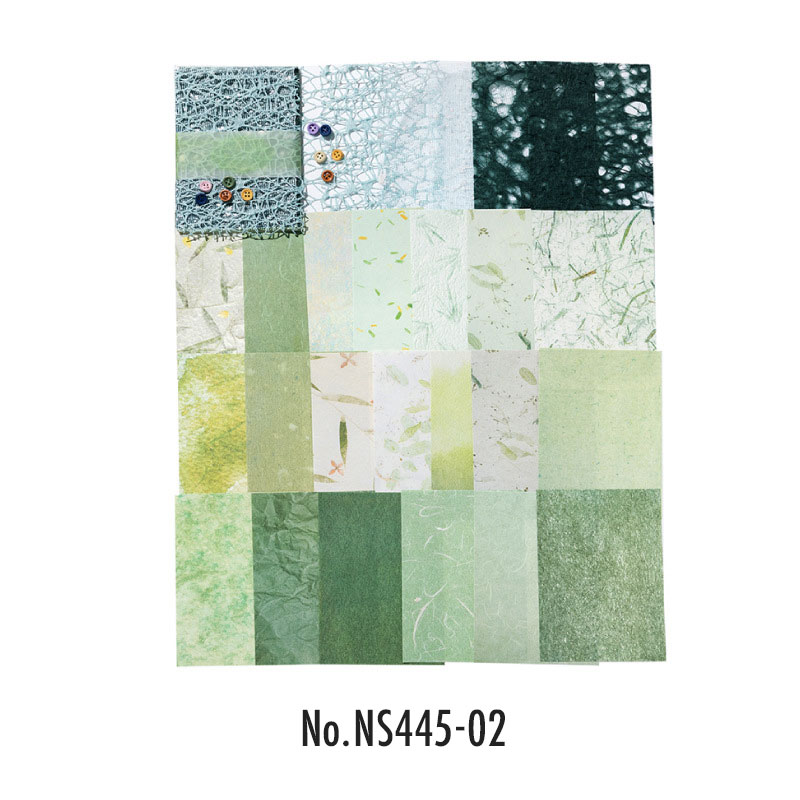 コラージュ 素材 デザイン ペーパー メッシュ スノー ネット 特殊紙