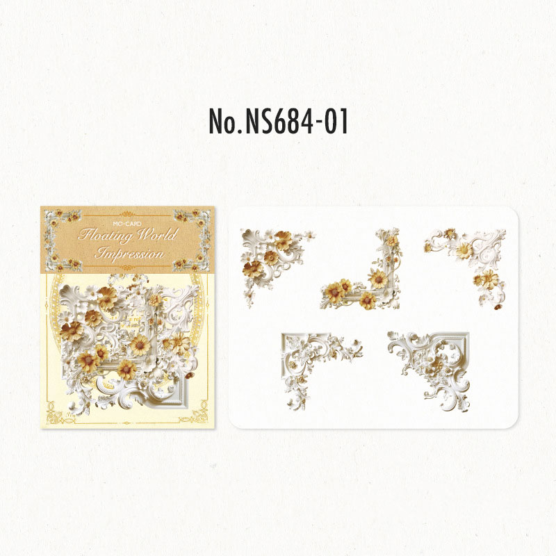 NS684 装飾 飾り デコレーション 額 フレーム 額縁 角 コーナー