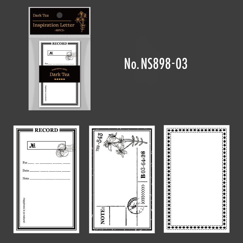 NS898 ラベル メモ タグ フレーム 額縁 コラージュ 素材 紙物素材