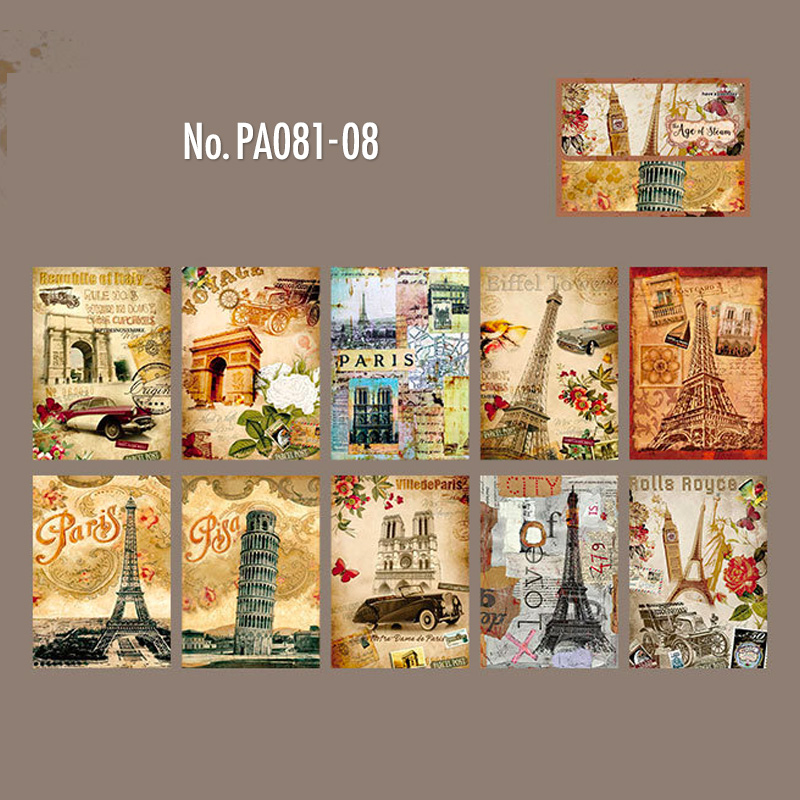 コラージュ 素材 デザイン ペーパー 硫酸紙 ジャンクジャーナル