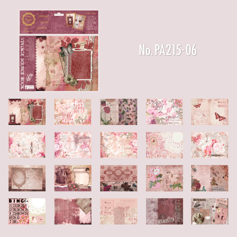 コラージュ 素材 デザイン ペーパー ミステリアス ファンタジー