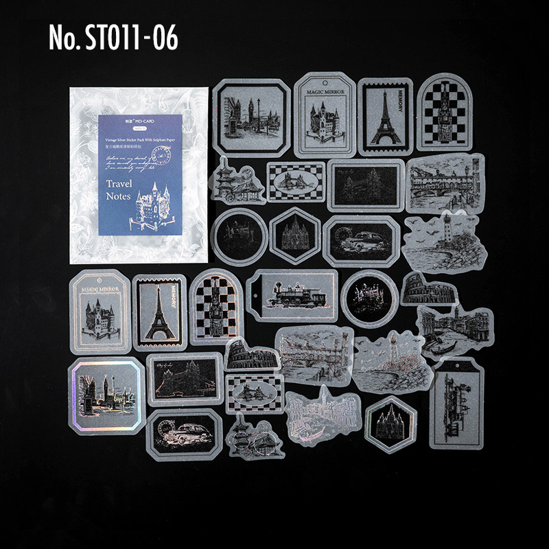 コラージュ 素材 シール ジャンクジャーナル アンティーク