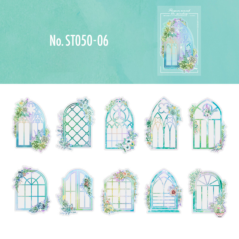 st-050】海外ステッカー5色5枚(人物)